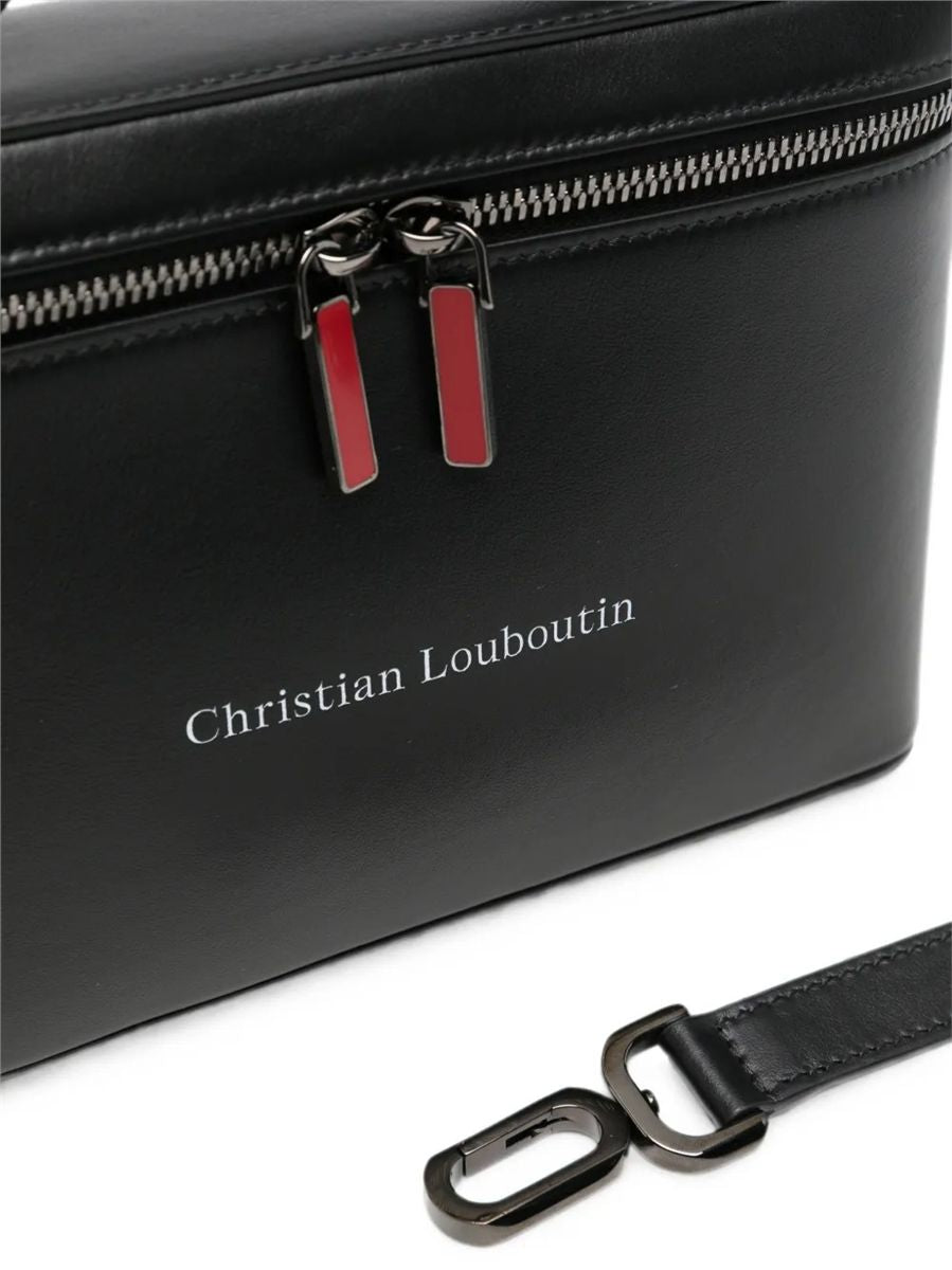 Logo-print leather shoulder bag-LOUBOUTIN-Verso