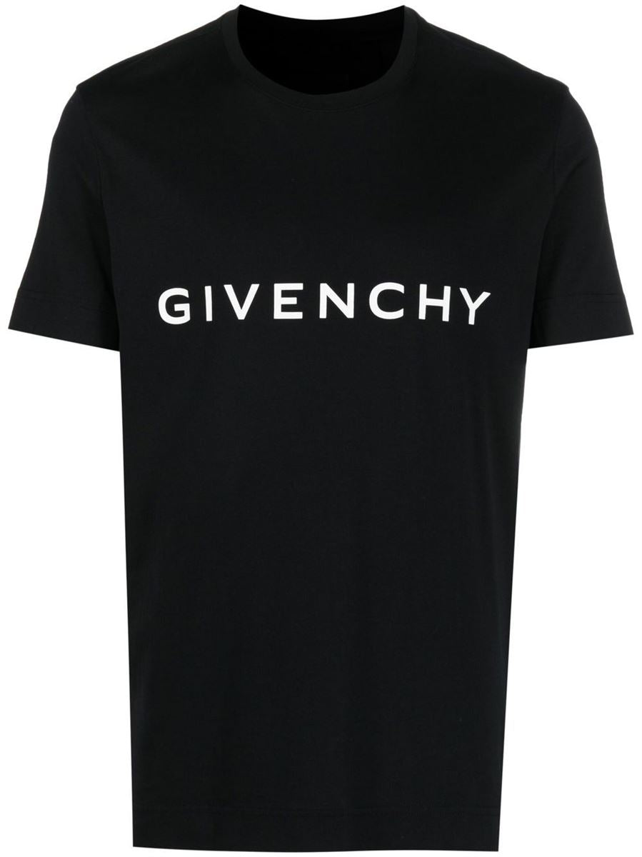 LOGO-PRINT SHORT-SLEEVE T-SHIRT -  GIVENCHY -  Verso