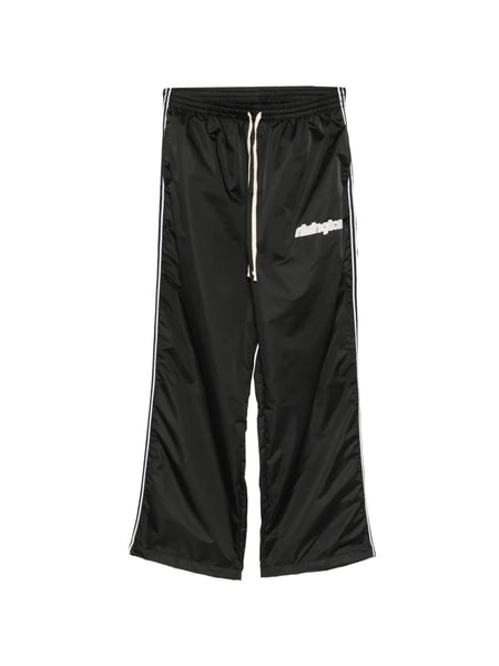 Logo-Print Side-Stripe Track Pants