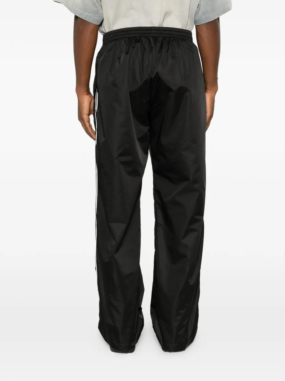 Logo-print side-stripe track pants