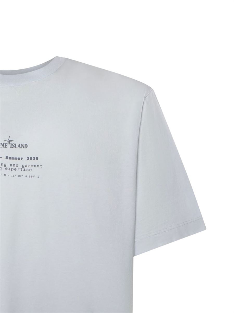 Logo-print t-shirt-STONE ISLAND-Verso