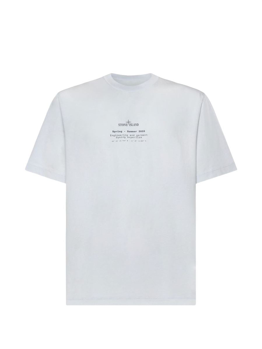 Logo-print t-shirt-STONE ISLAND-Verso