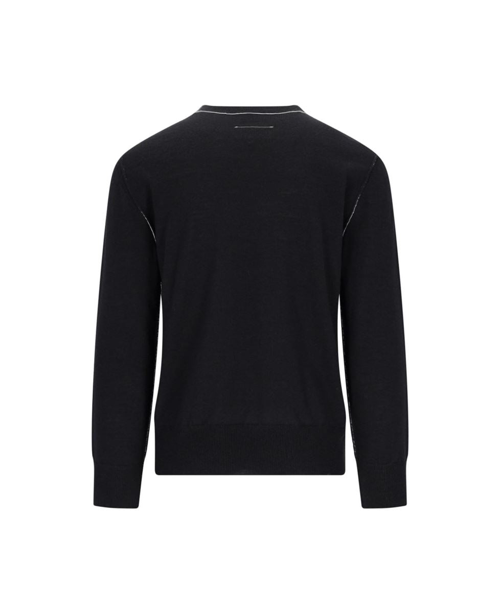 LOGO SWEATER -  MM6 -  Verso