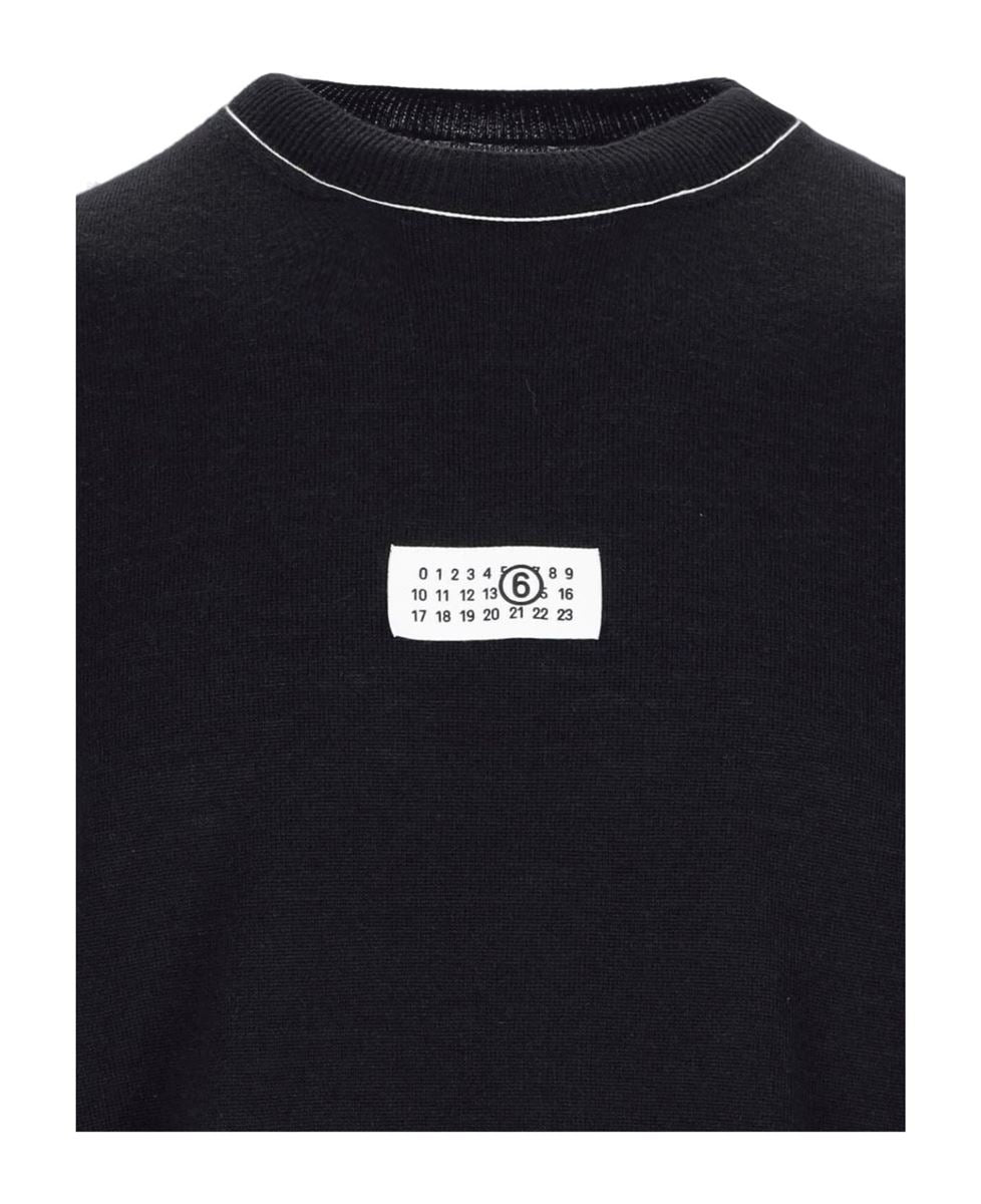 LOGO SWEATER -  MM6 -  Verso