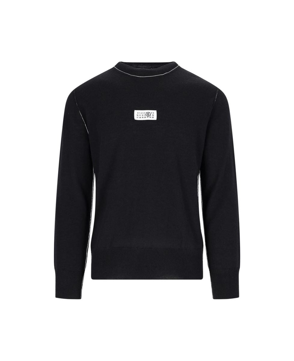 LOGO SWEATER -  MM6 -  Verso
