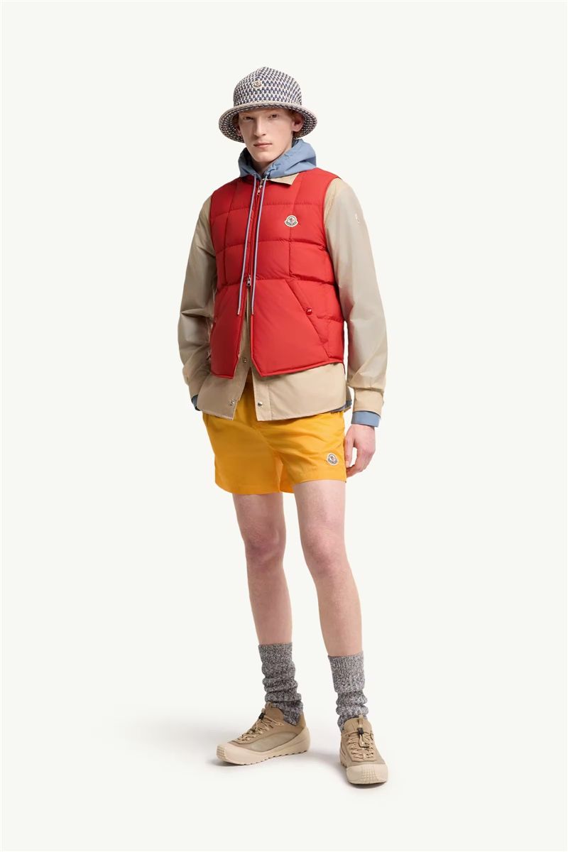 Logo Swim Shorts-MONCLER-Verso