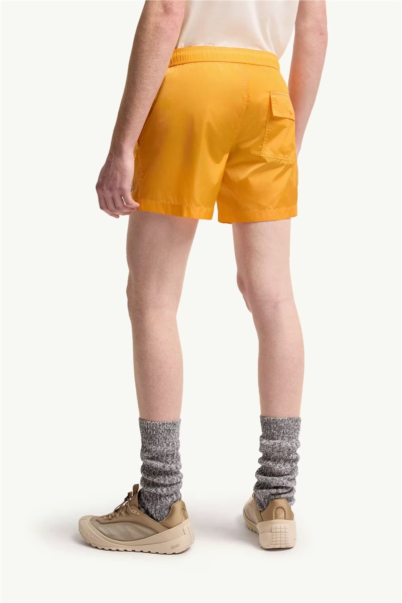 Logo Swim Shorts-MONCLER-Verso
