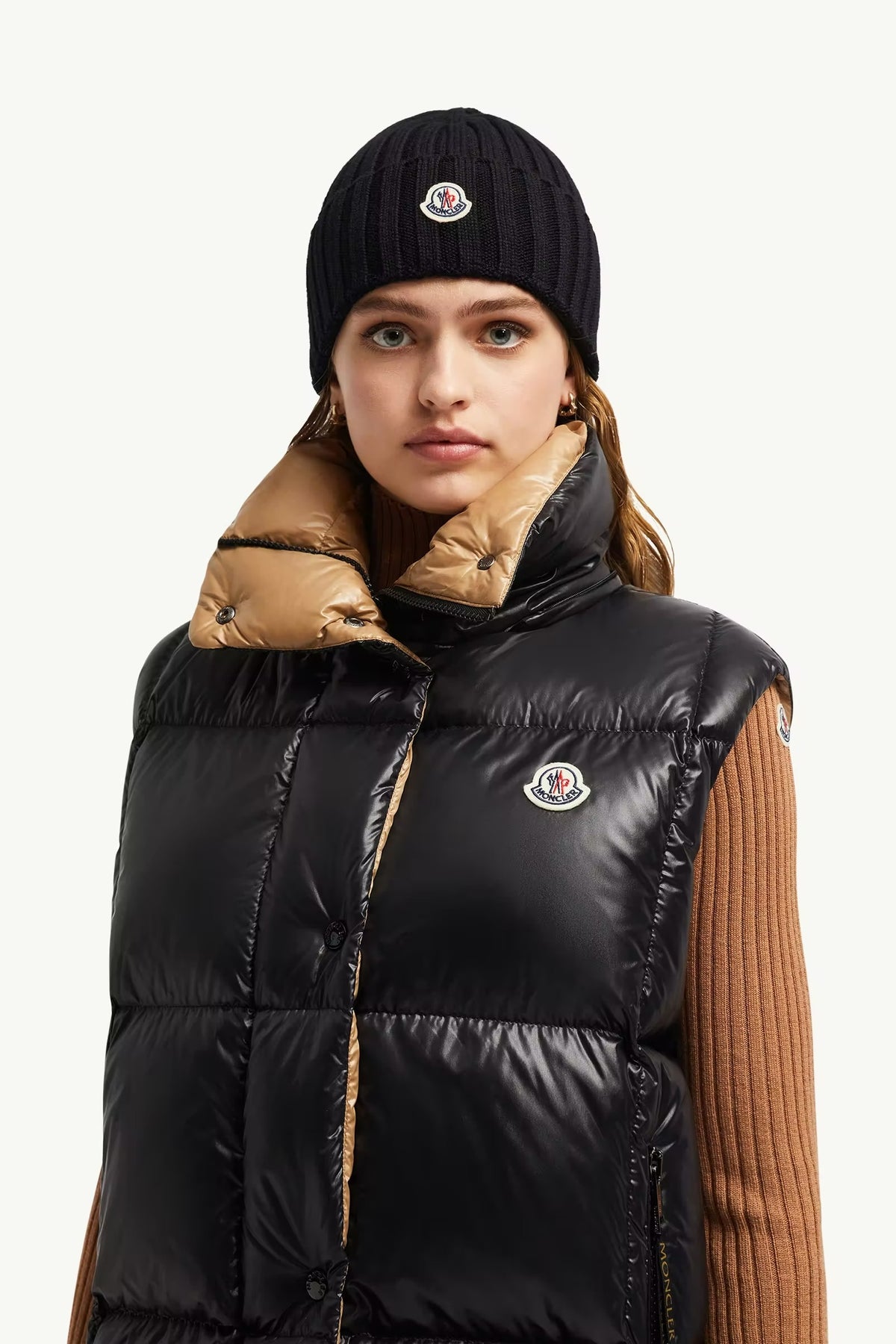 Logo wool beanie-MONCLER-Verso