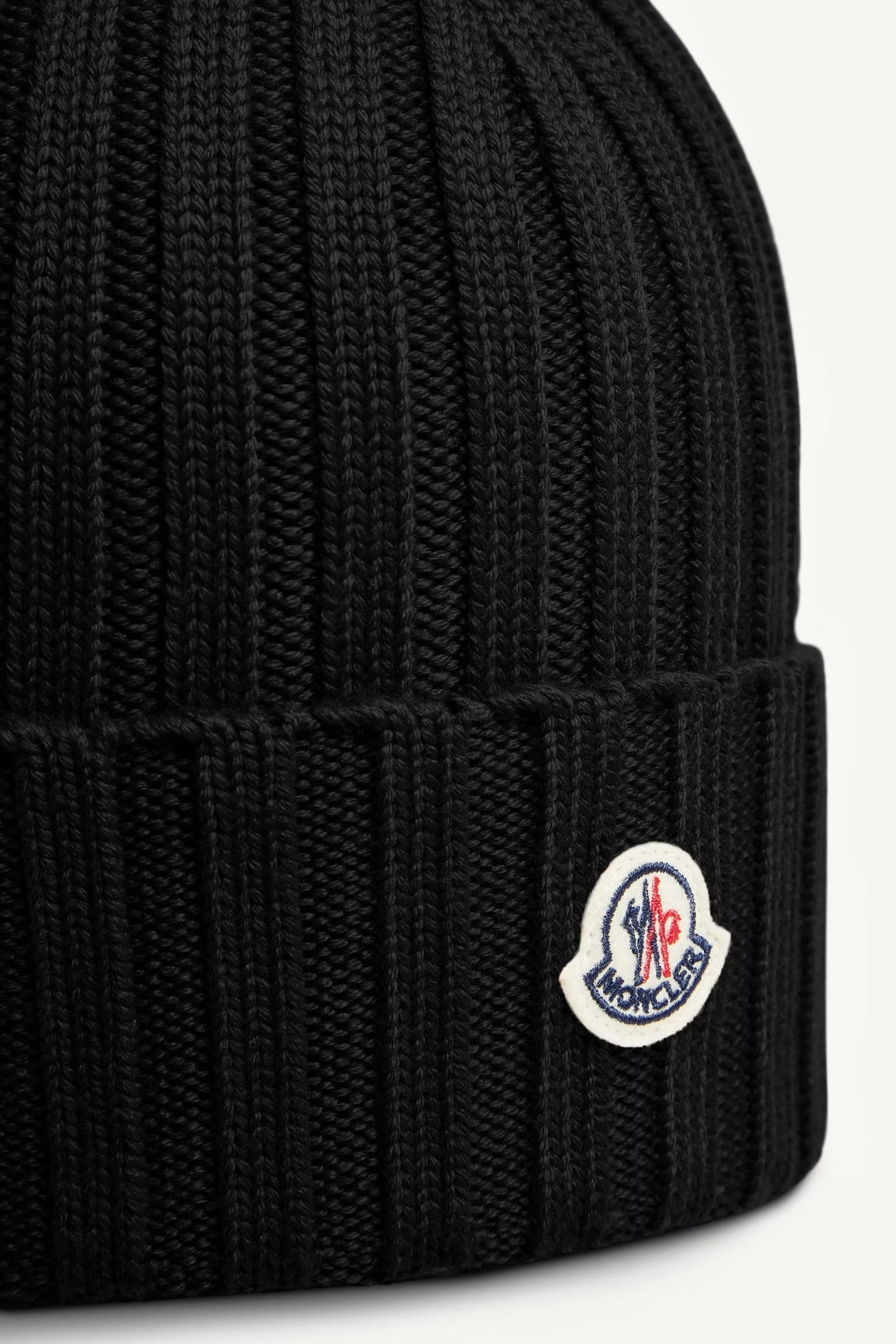 Logo wool beanie-MONCLER-Verso