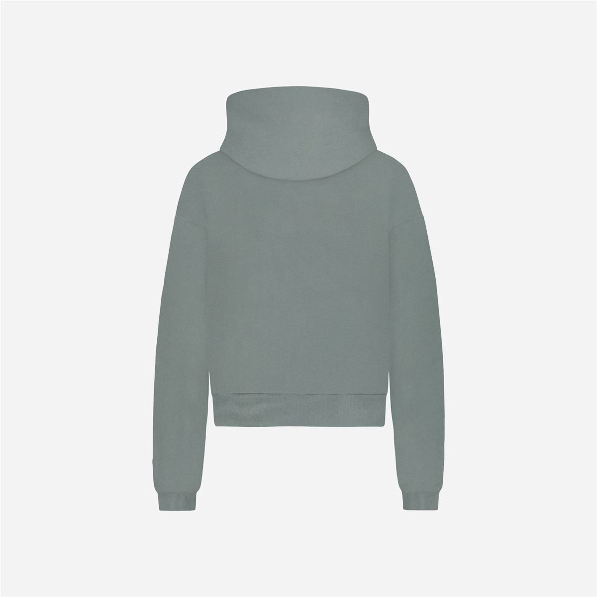 logo zip-up hoodie-FLANEUR-Verso