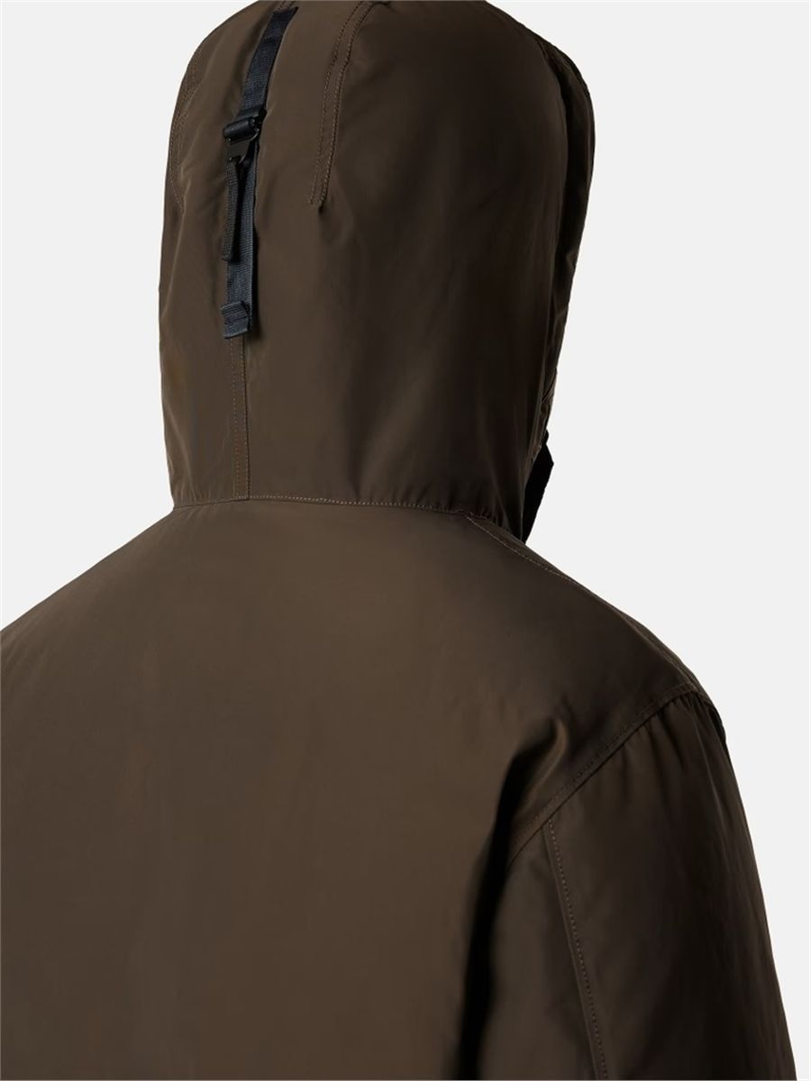 Long down parka with anti-drop-STONE ISLAND-Verso