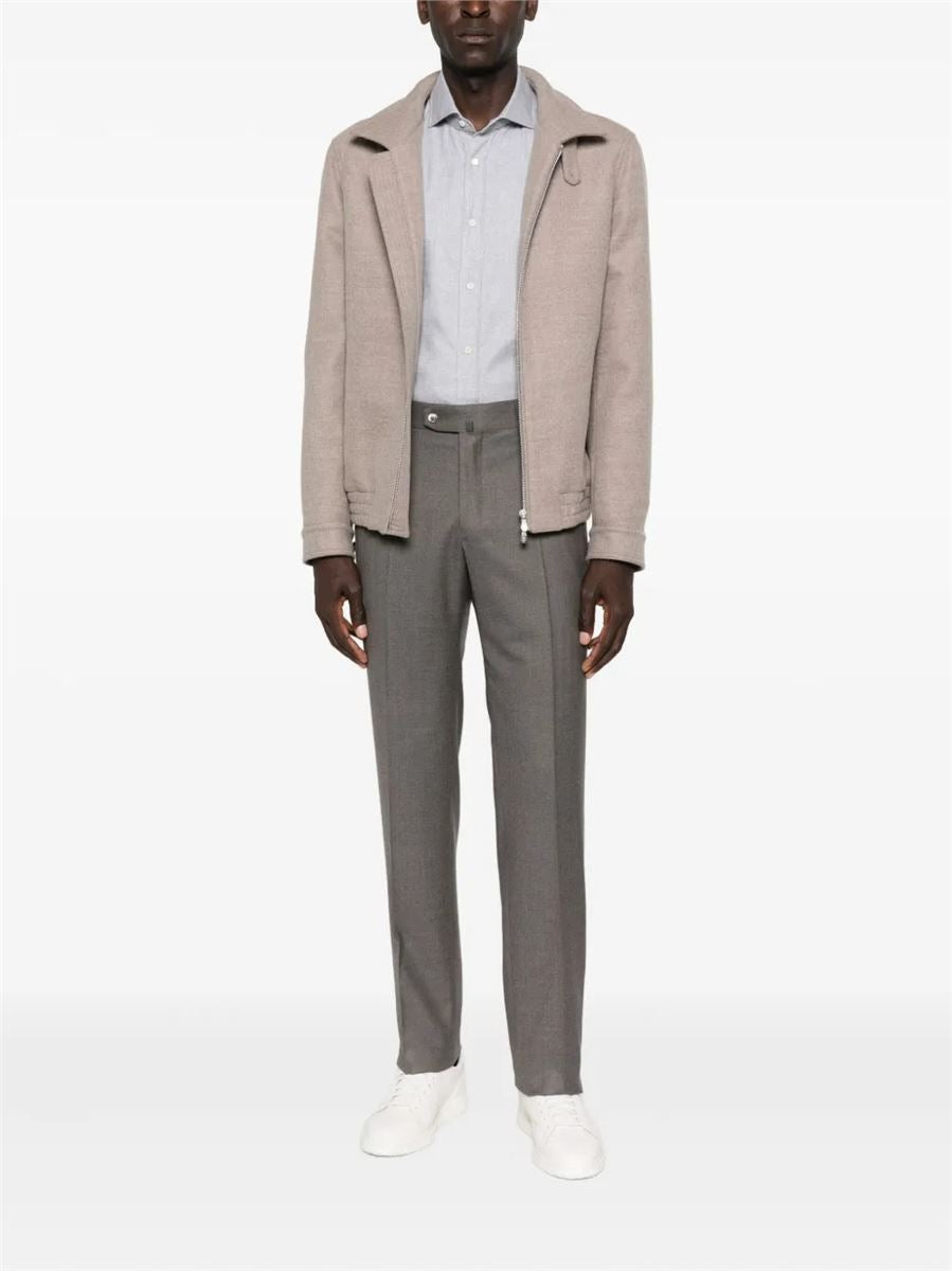 Long-sleeve button-down shirt-BRUNELLO CUCINELLI-Verso