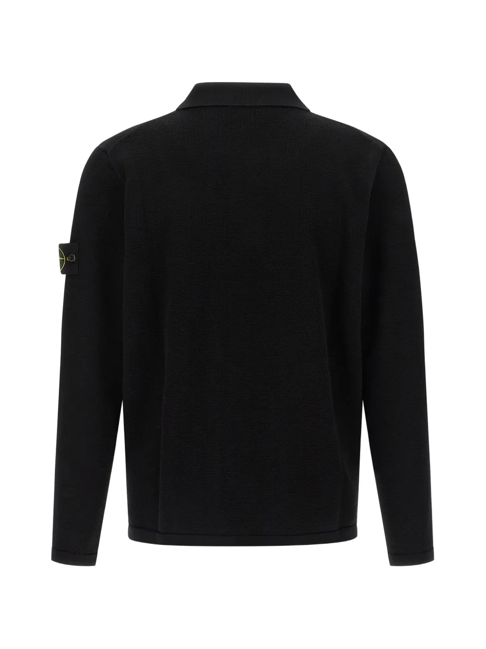 Long-sleeve polo shirt-STONE ISLAND-Verso