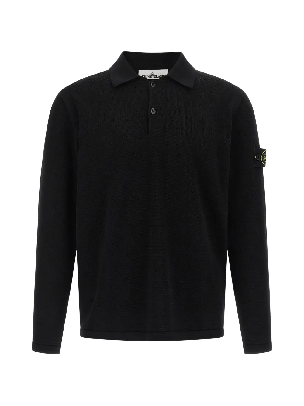 Long-sleeve polo shirt-STONE ISLAND-Verso