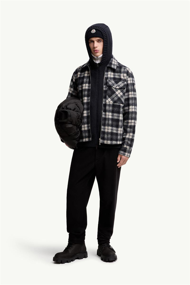 LONG SLEEVE TARTAN SHIRT-MONCLER-Verso