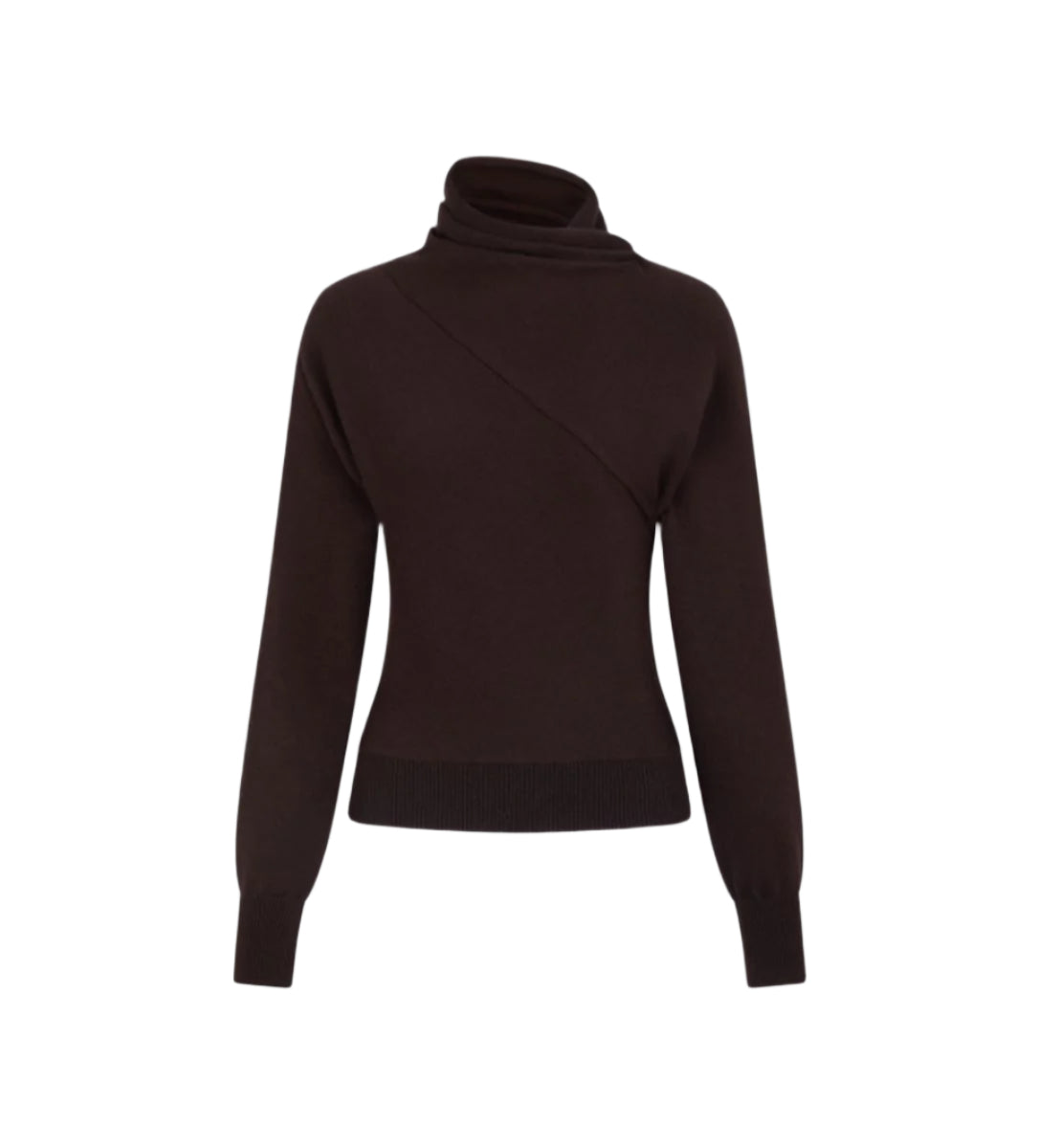 LONG SLEEVE WRAP COLLAR KNIT-TOM FORD-Verso