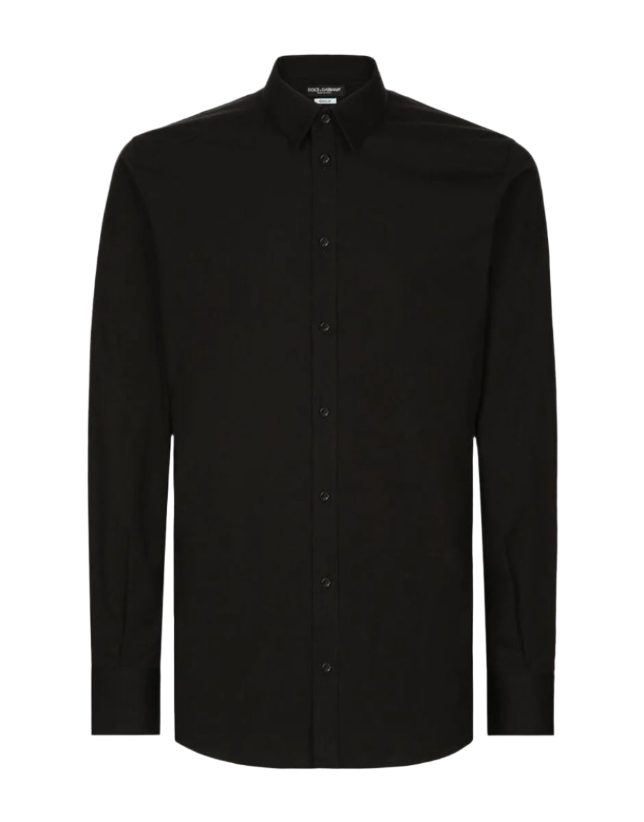 LONG-SLEEVED BUTTONED SHIRT - DOLCE & GABBANA - Verso