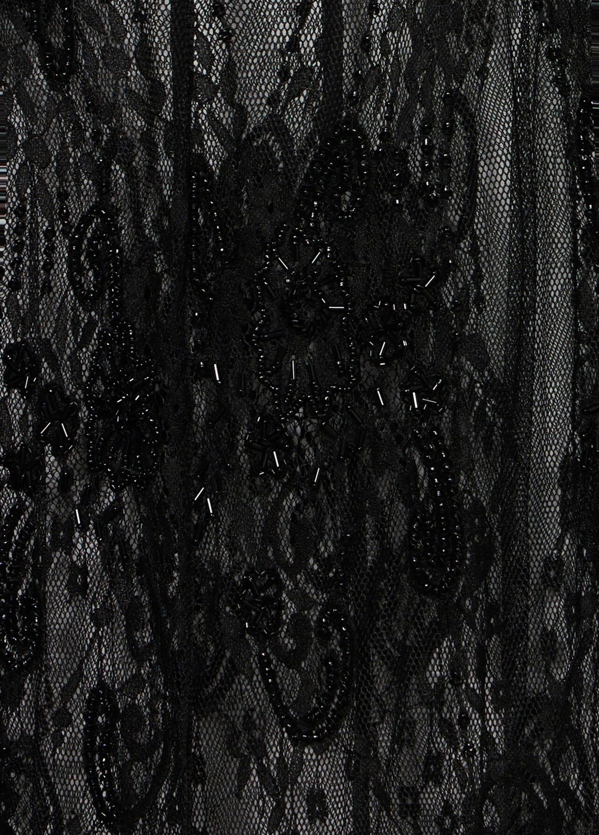 Long Stretch Lace Dress with Embroidery-BLUMARINE-Verso