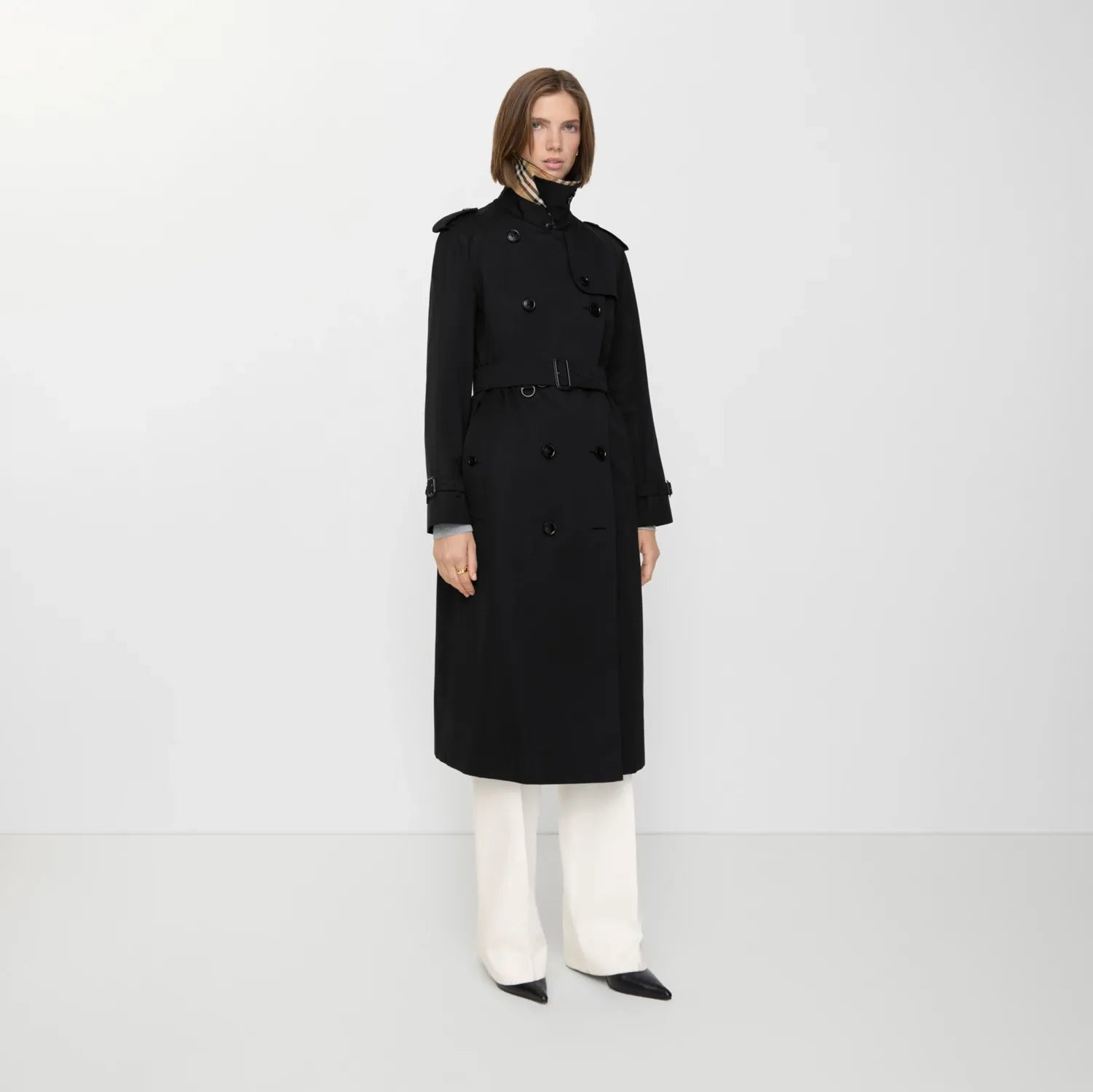 Long waterloo heritage trench coat-BURBERRY-Verso