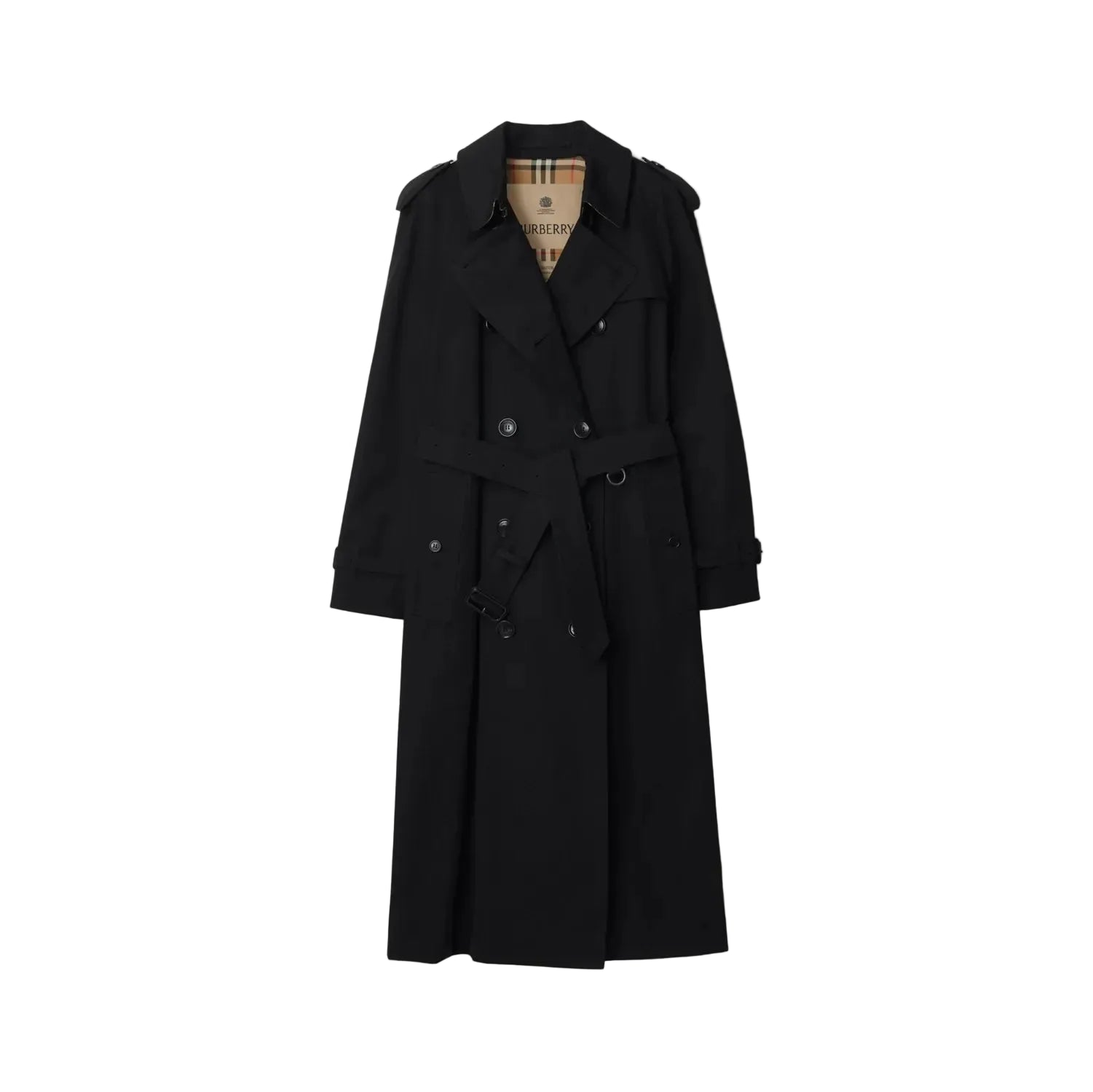 Long waterloo heritage trench coat-BURBERRY-Verso