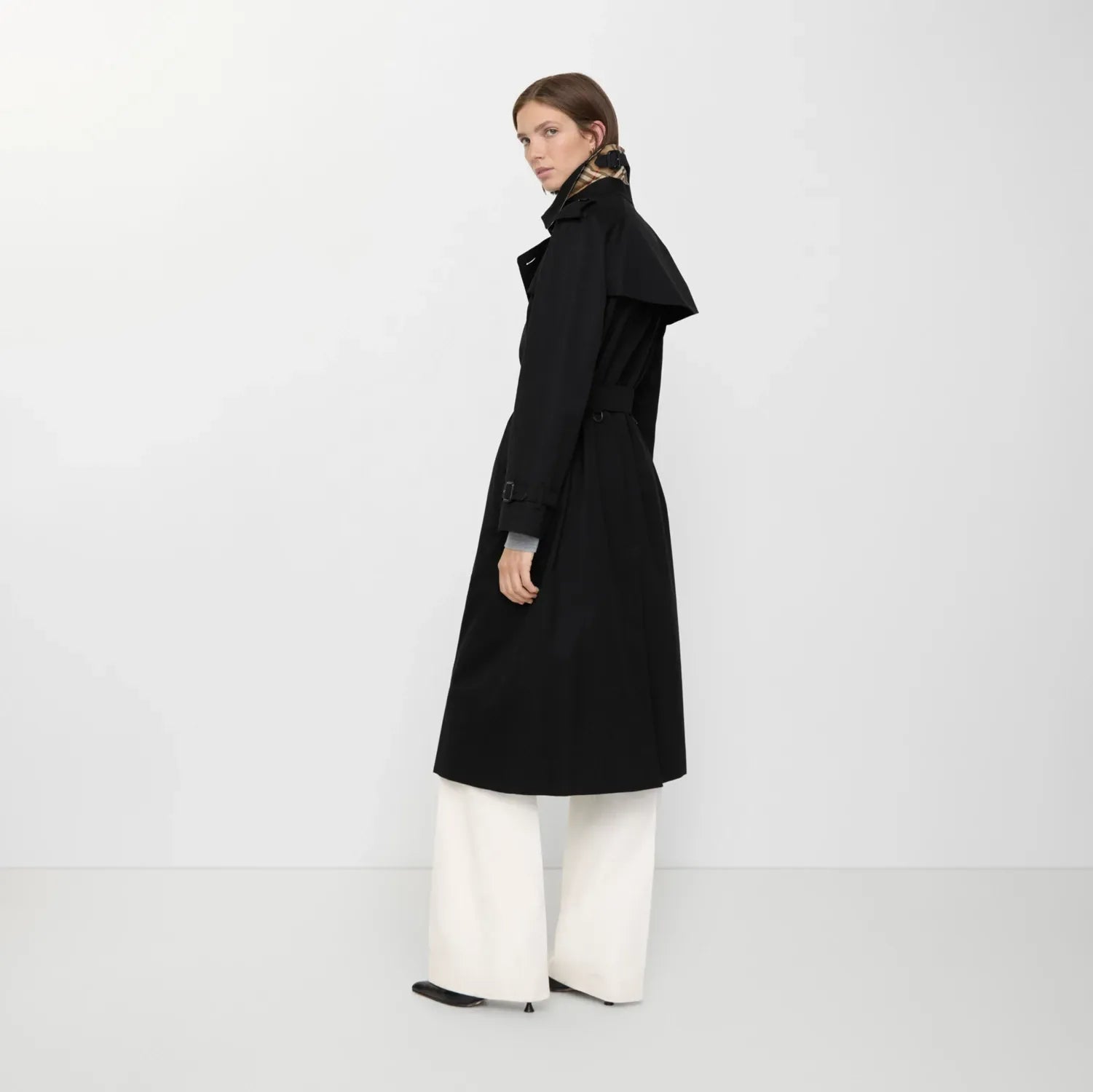 Long waterloo heritage trench coat-BURBERRY-Verso