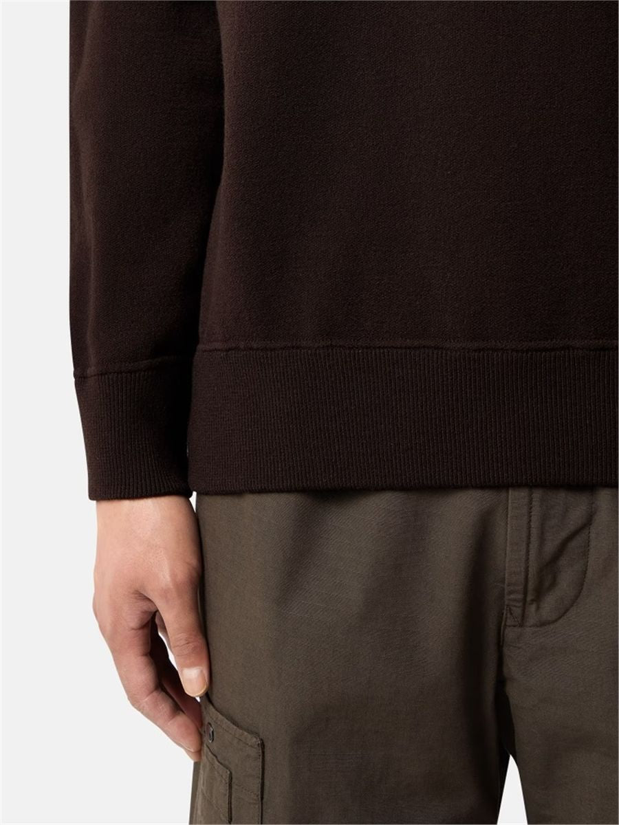 Loose-fit crewneck jumper with raglan sleeves-STONE ISLAND-Verso