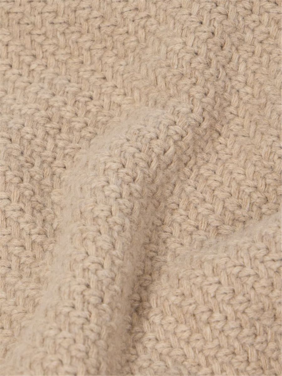 Loose-fit crewneck jumper with ribbed trims-STONE ISLAND-Verso