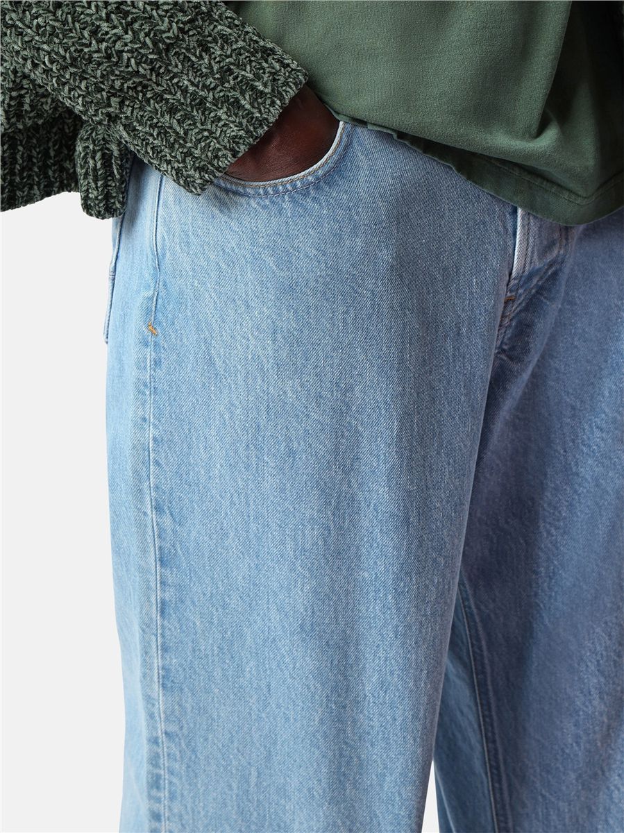 Loose-fit five-pocket jeans-STONE ISLAND-Verso
