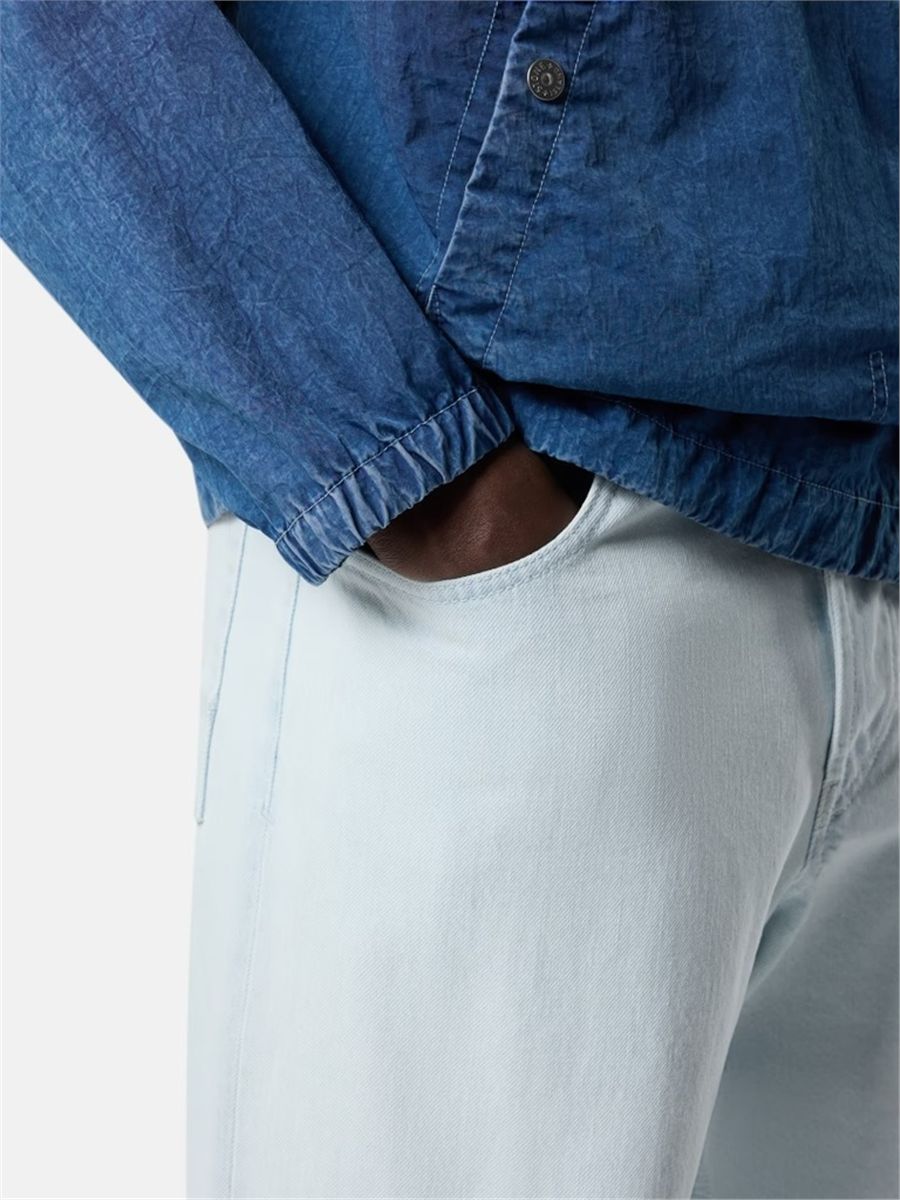 Loose-fit five-pocket jeans-STONE ISLAND-Verso