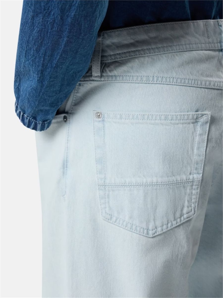 Loose-fit five-pocket jeans-STONE ISLAND-Verso