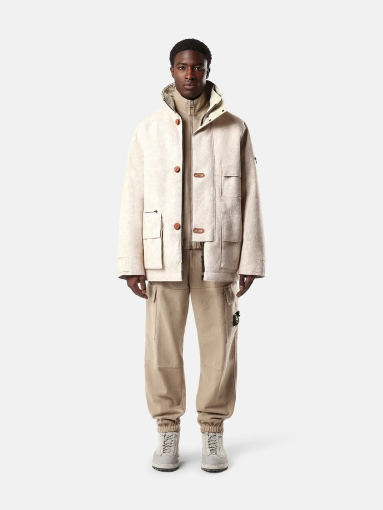 Loose-fit joggers with elasticated cuffs-STONE ISLAND-Verso