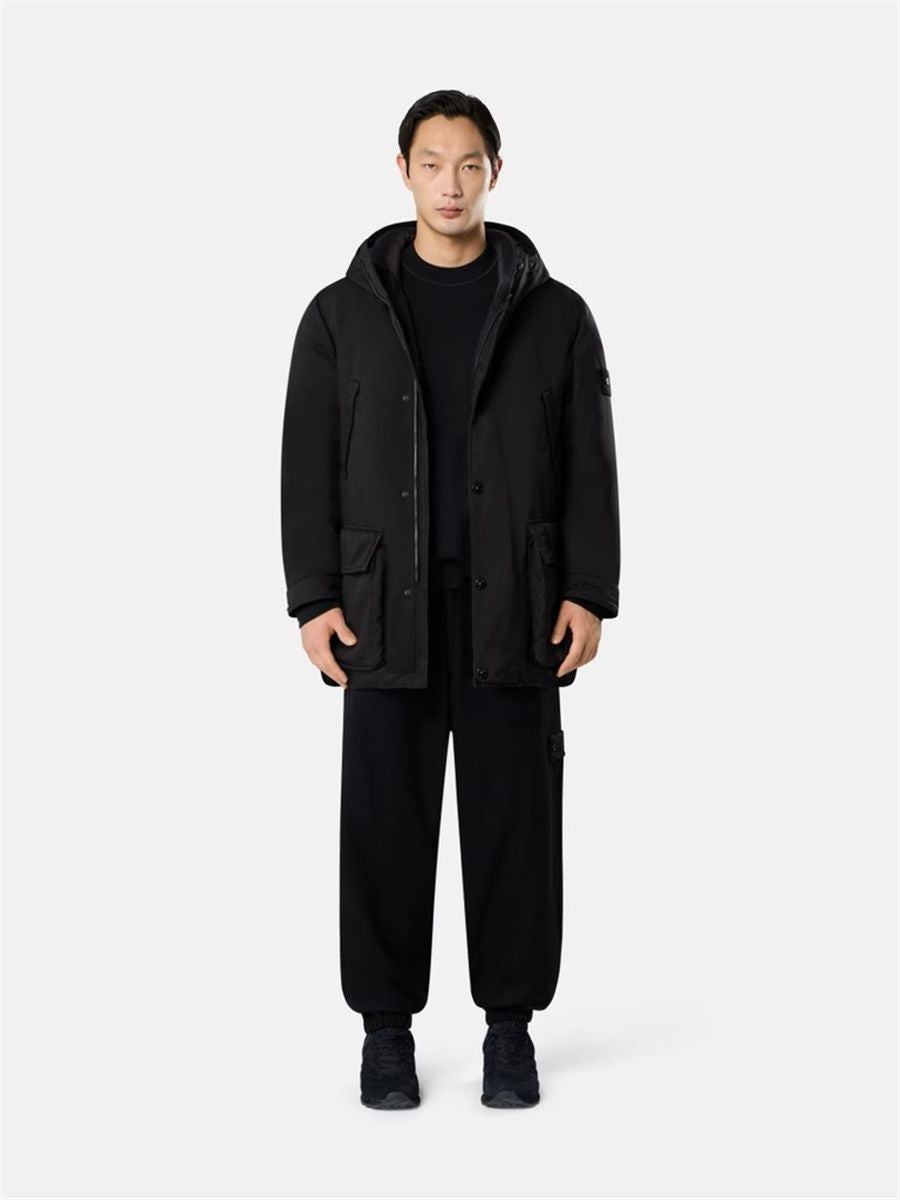 Loose-fit joggers with elasticated cuffs-STONE ISLAND-Verso