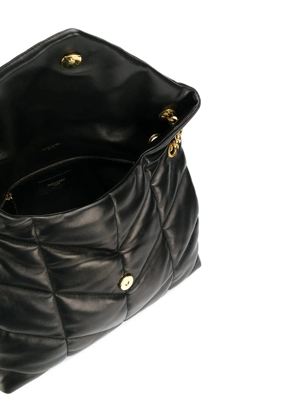 Loulou chevron-pattern shoulder bag-SAINT LAURENT-Verso