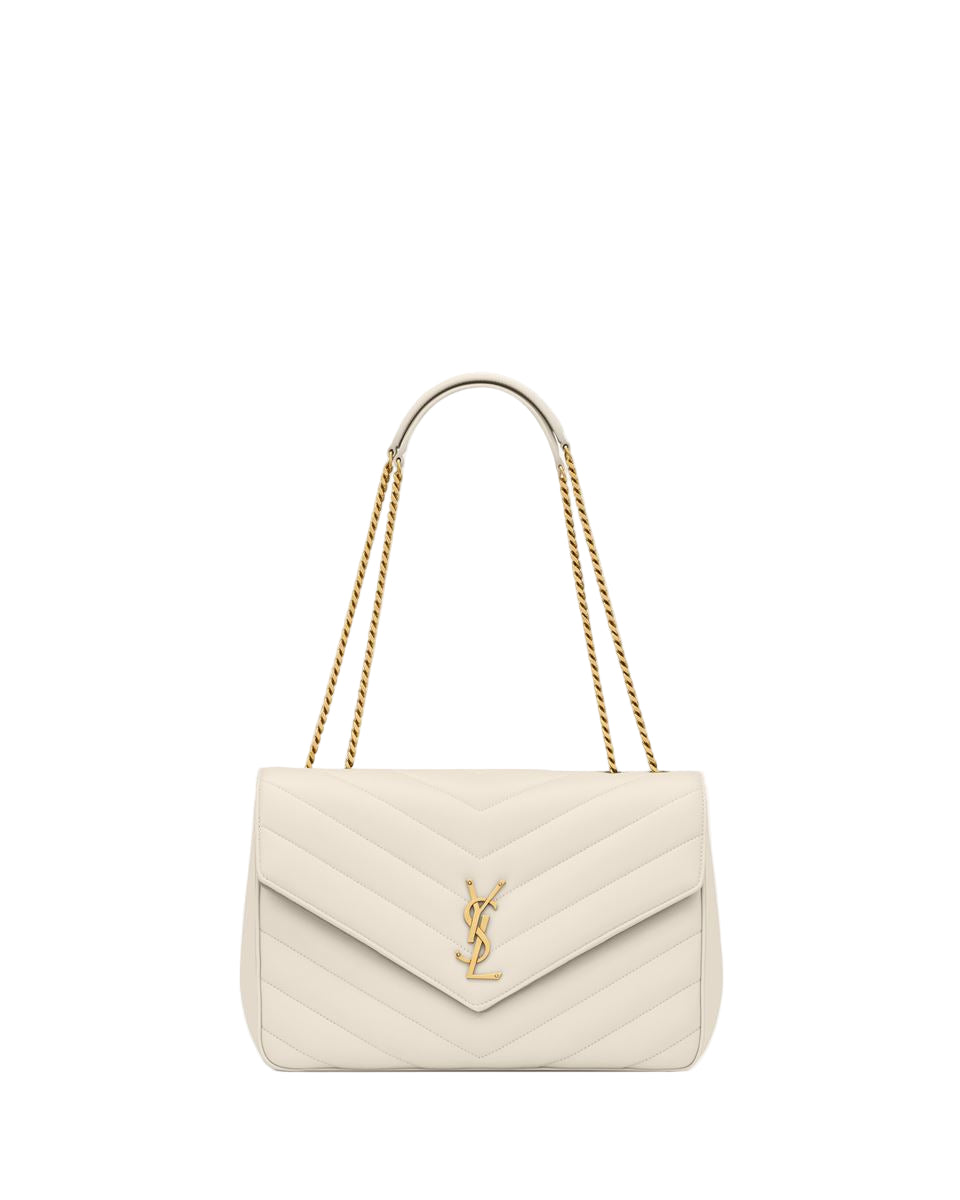 loulou large in matelassé lambskin-SAINT LAURENT-Verso