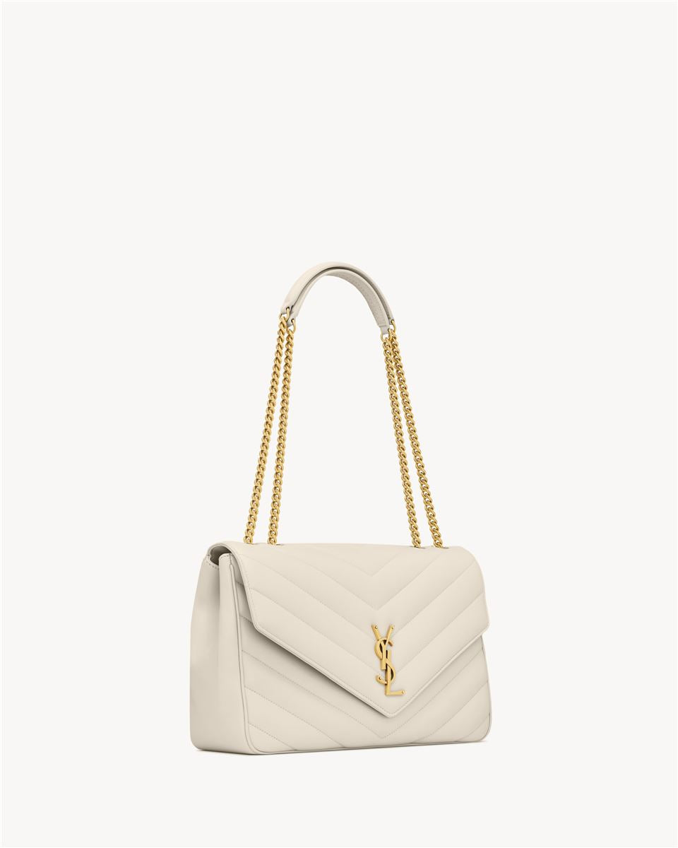 loulou large in matelassé lambskin-SAINT LAURENT-Verso