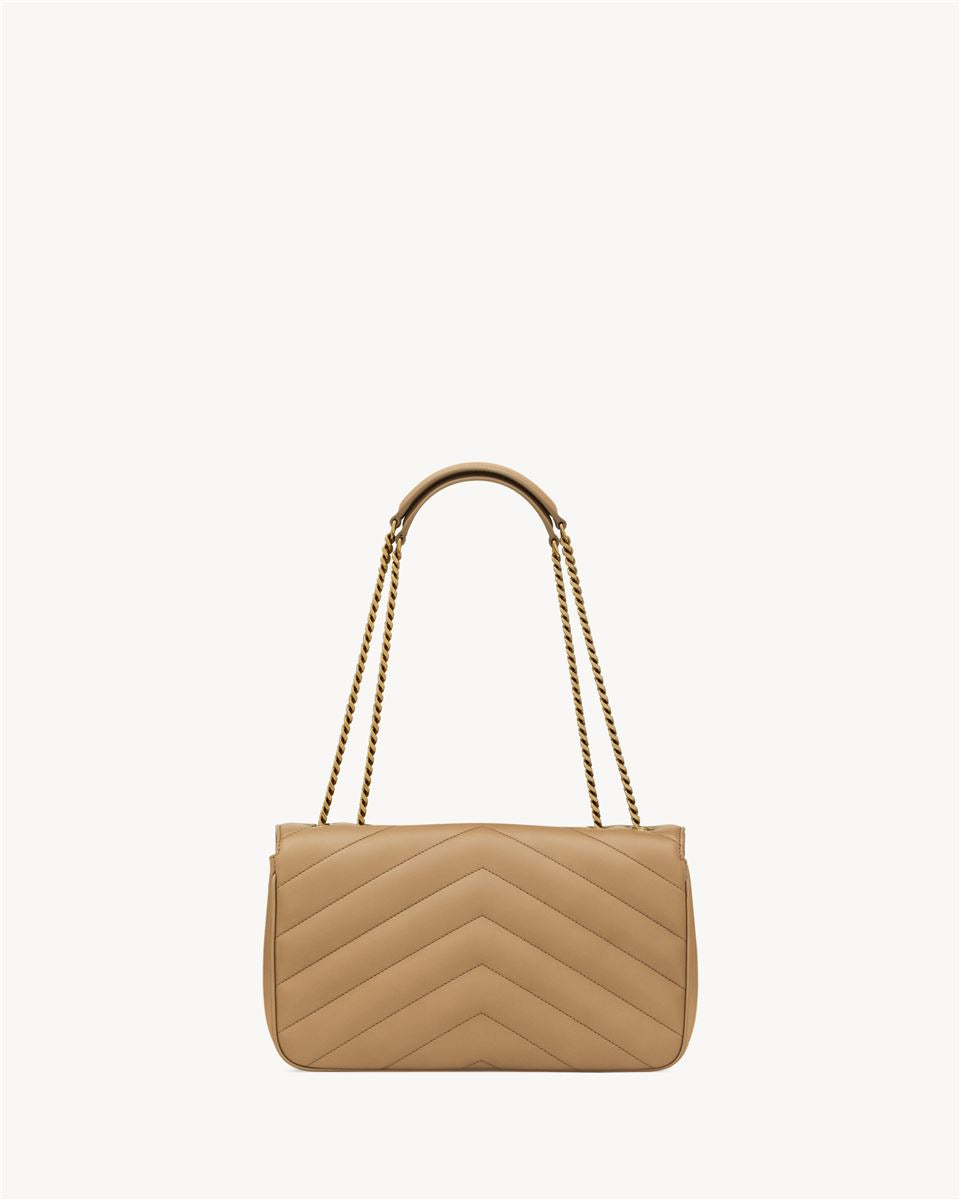 loulou medium in matelassé lambskin-SAINT LAURENT-Verso