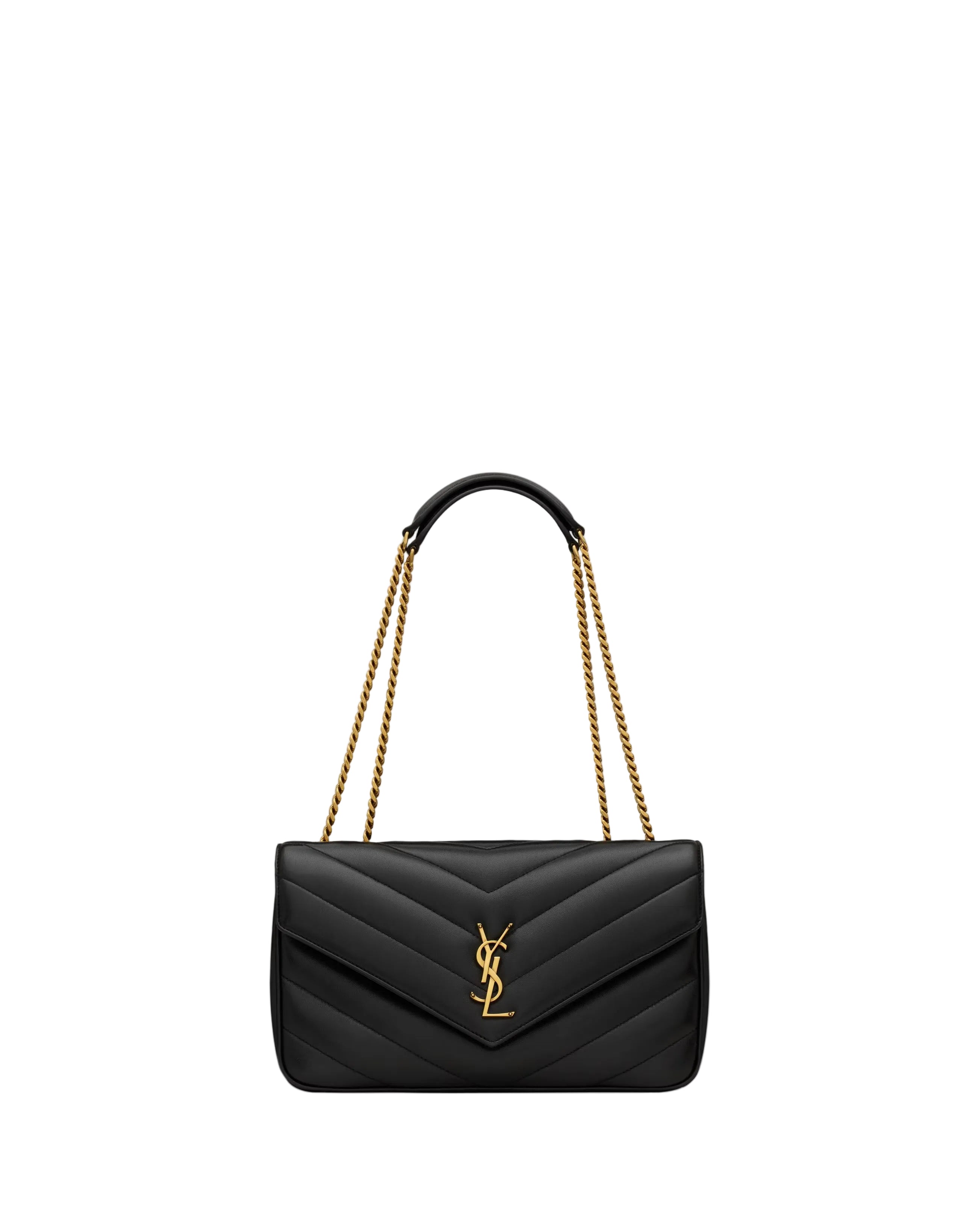 LOULOU Medium in MATELASSÉ Lambskin-SAINT LAURENT-306609-TU-Verso