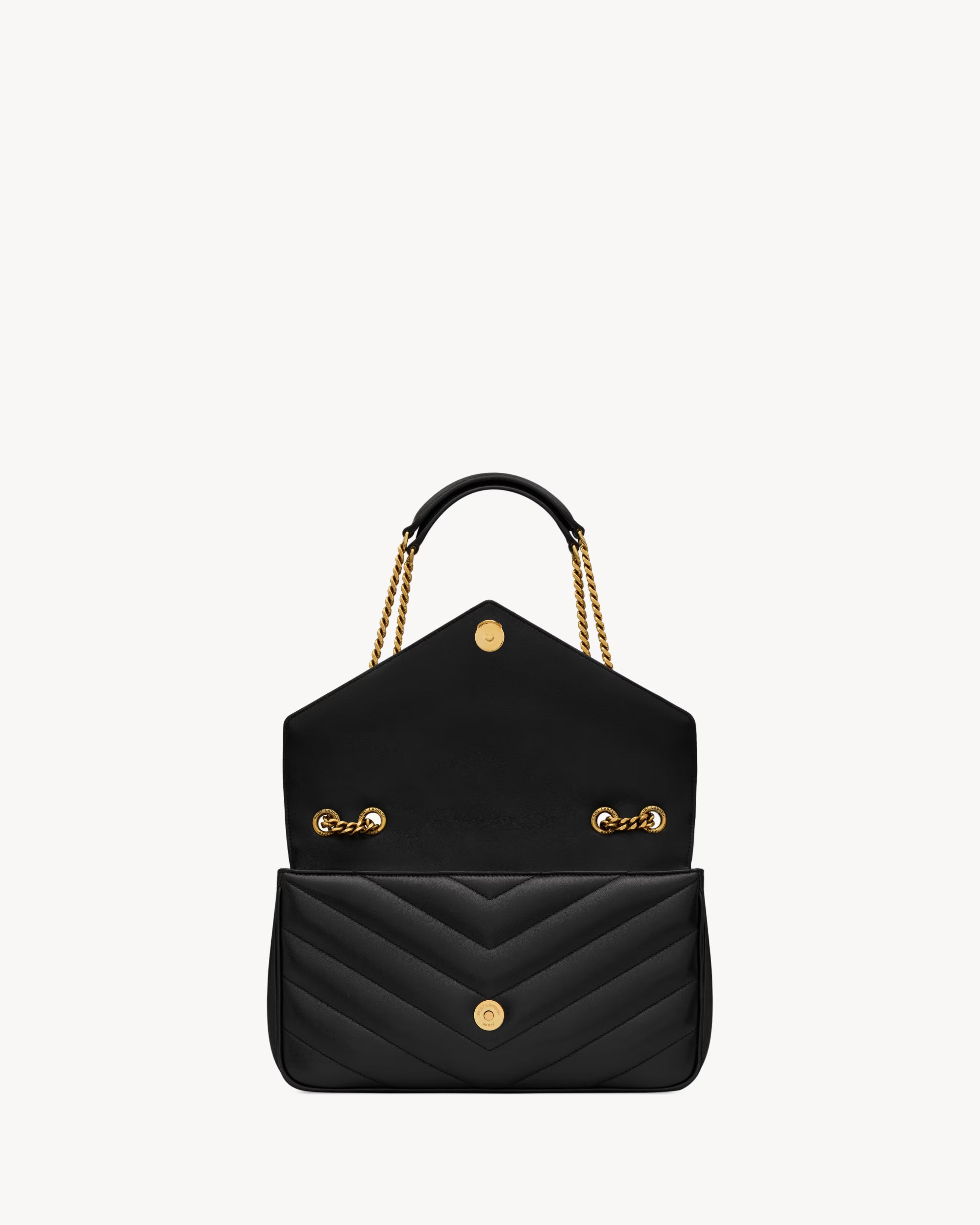 LOULOU Medium in MATELASSÉ Lambskin-SAINT LAURENT-Verso