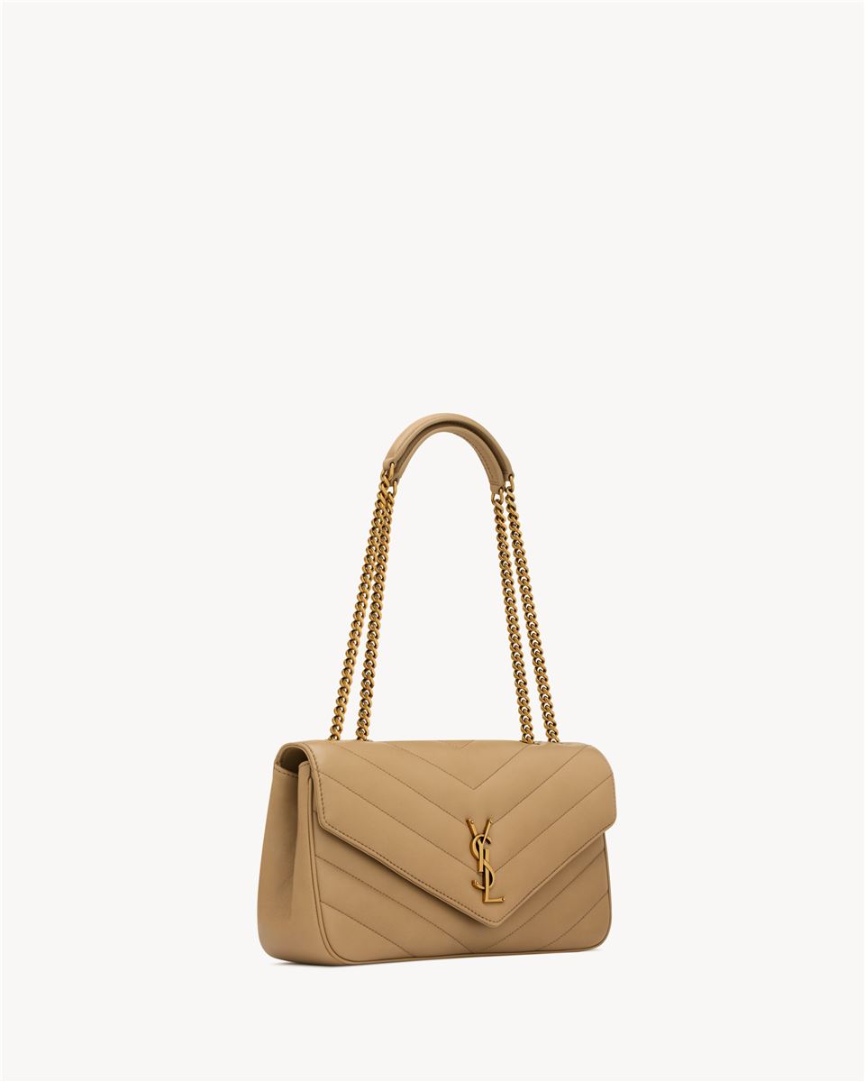 loulou medium in matelassé lambskin-SAINT LAURENT-Verso