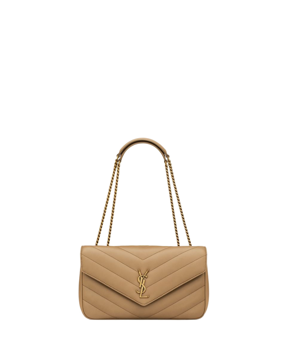 loulou medium in matelassé lambskin-SAINT LAURENT-Verso