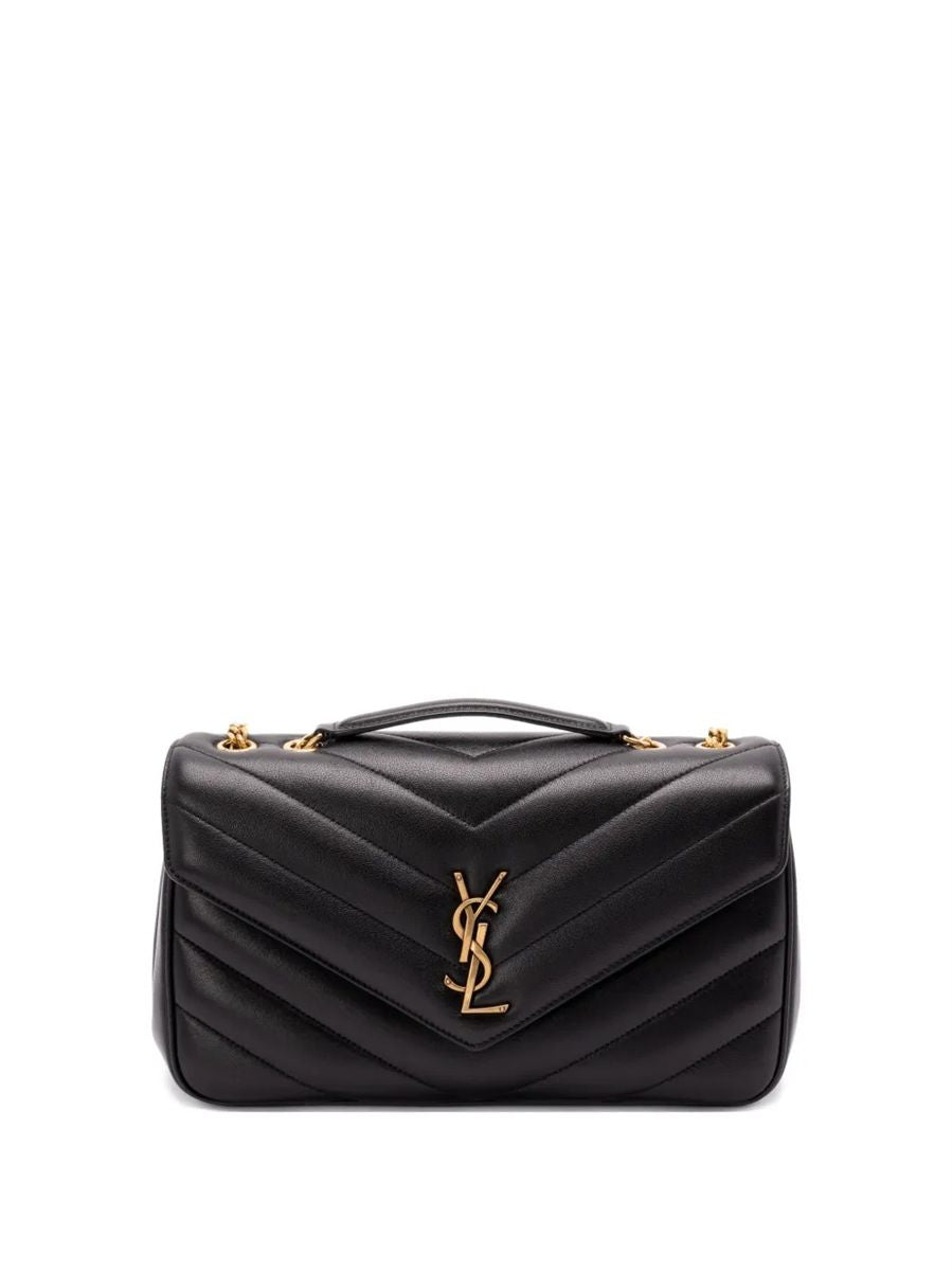 Loulou medium in matelassé lambskin-SAINT LAURENT-Verso