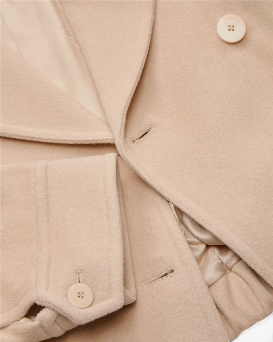 Luc soft wool cashmere jacket-JOSEPH-Verso