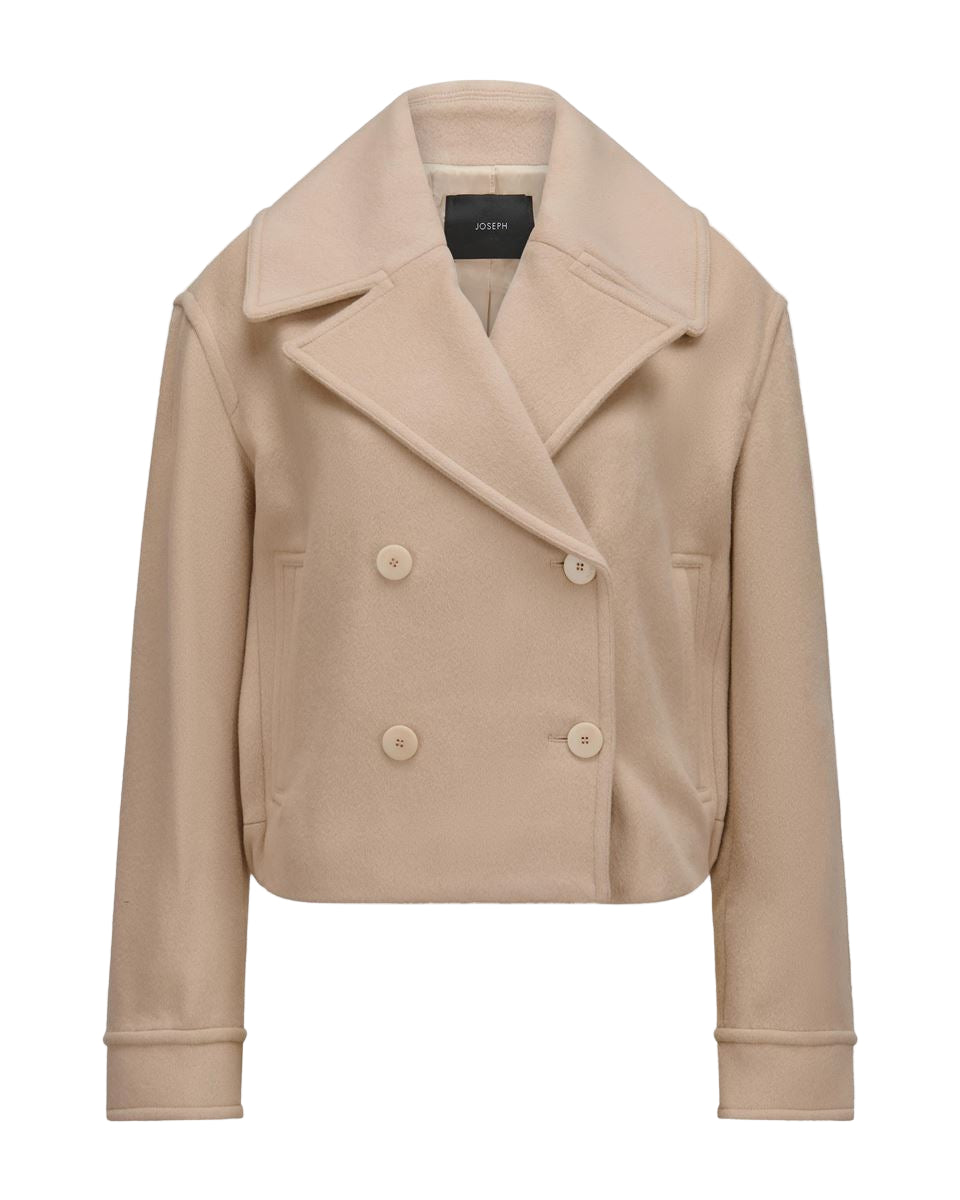 Luc soft wool cashmere jacket-JOSEPH-Verso