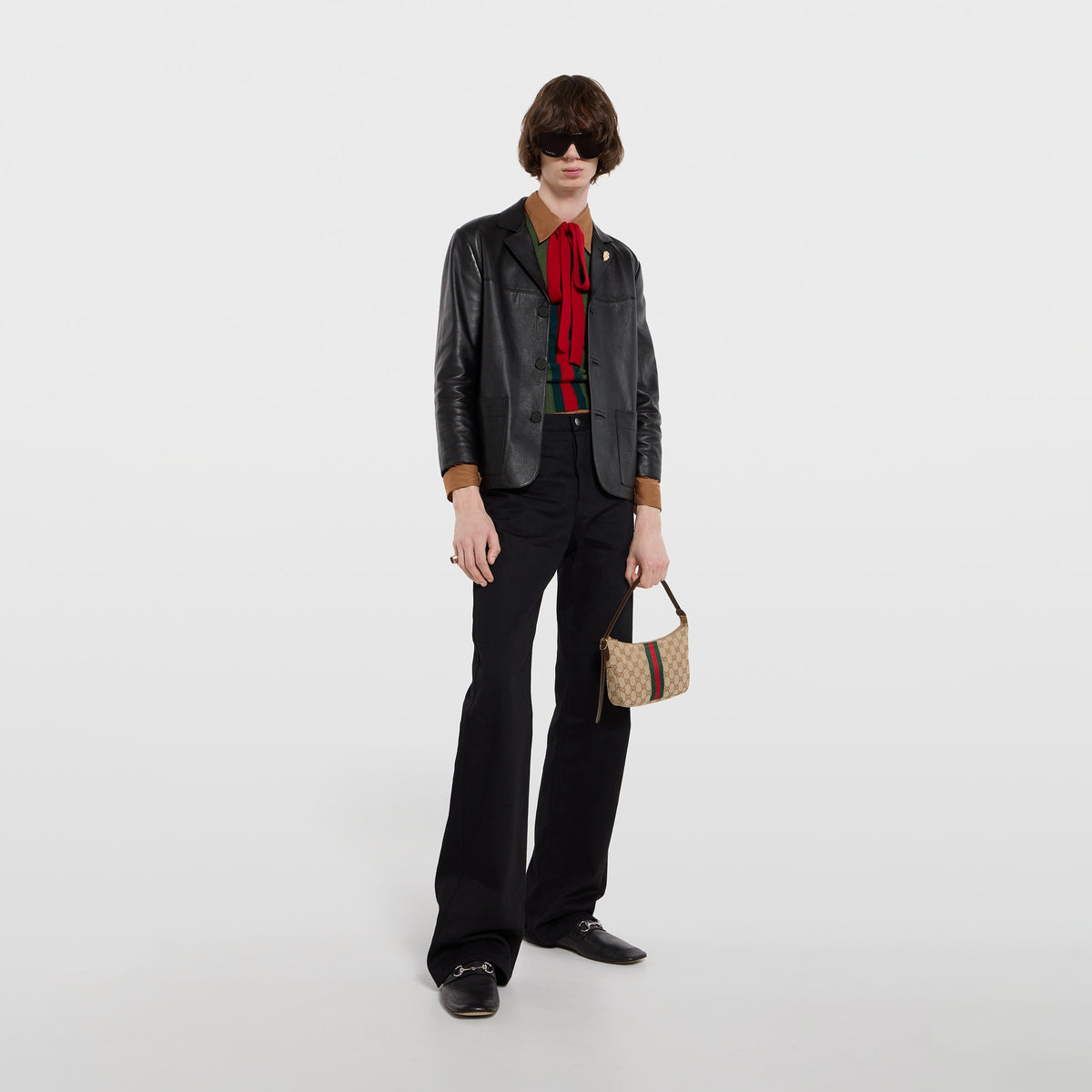 Lunetta small crossbody bag-GUCCI-Verso