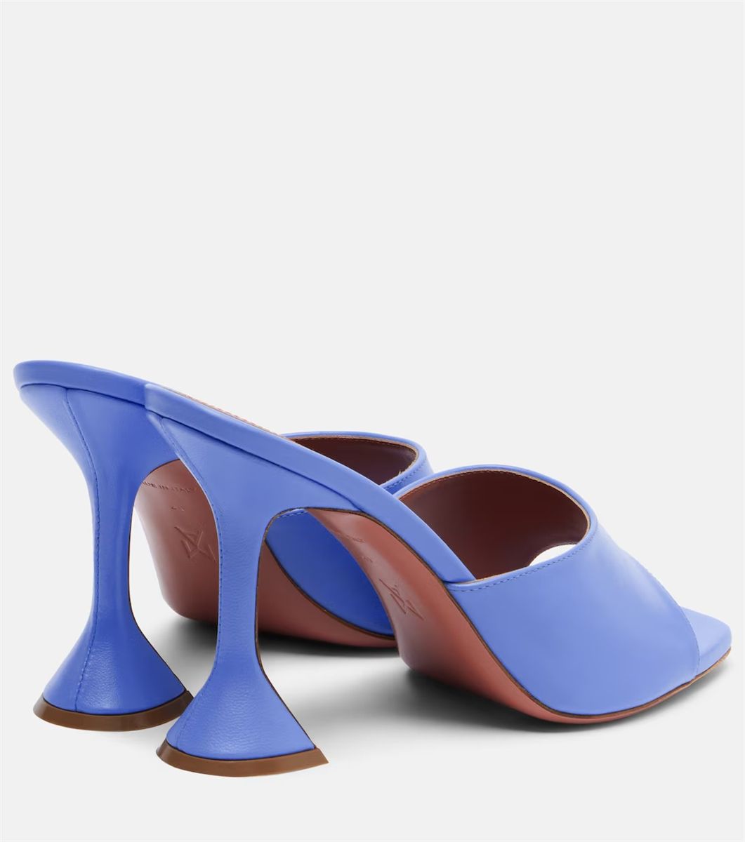 Lupita 95 leather mules-AMINA MUADDI-Verso