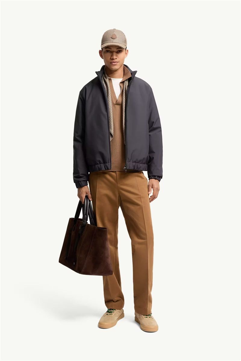 Luserna short down jacket-MONCLER-Verso