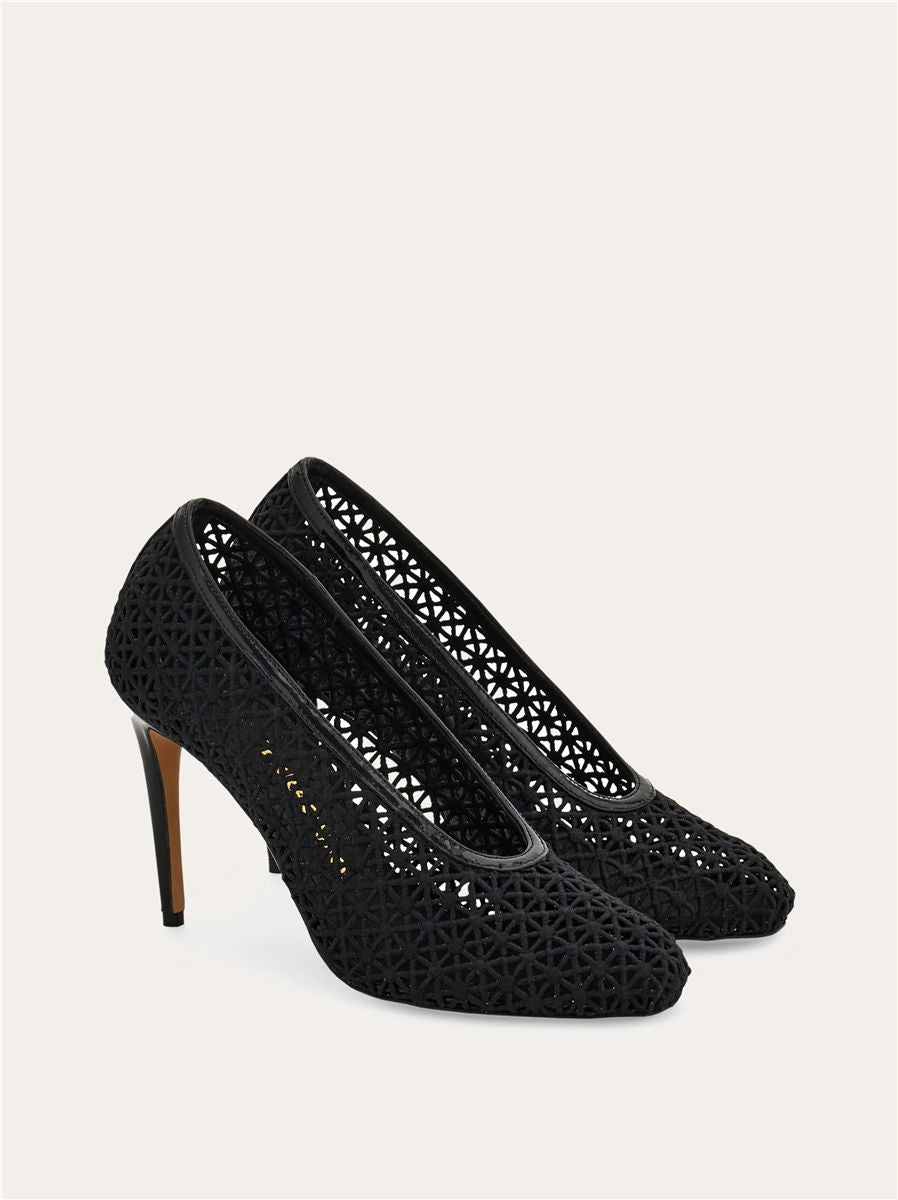 Macramé pump-FERRAGAMO-Verso