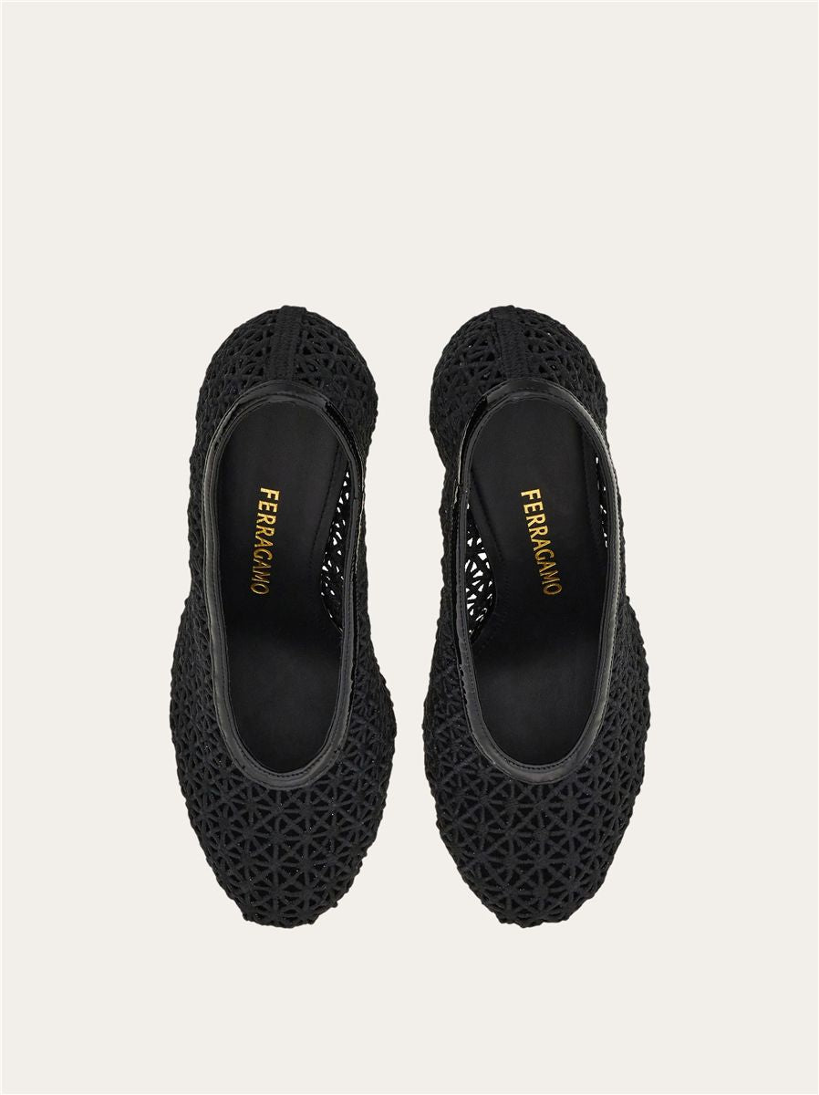Macramé pump-FERRAGAMO-Verso