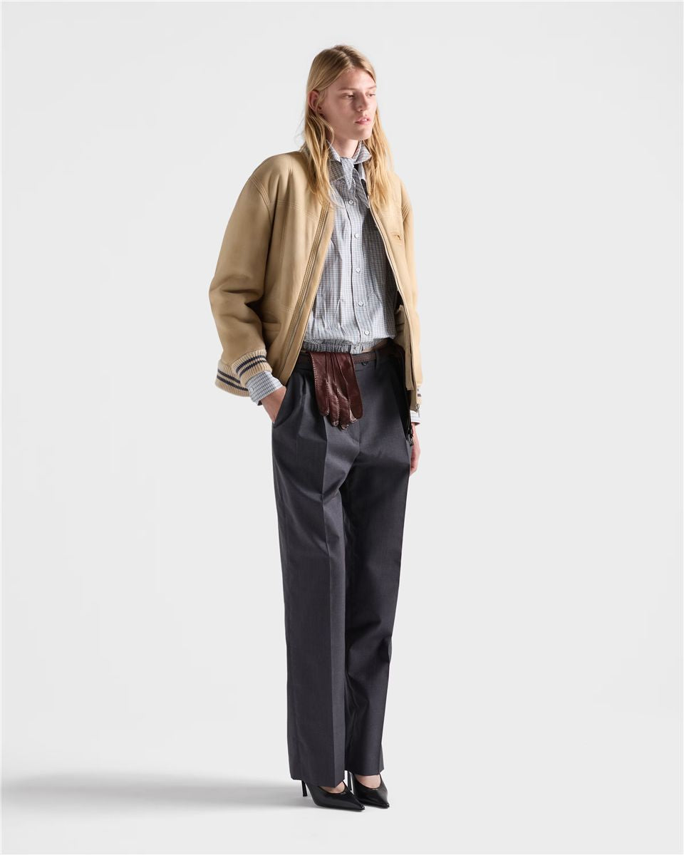 Madras fabric shirt-PRADA-Verso