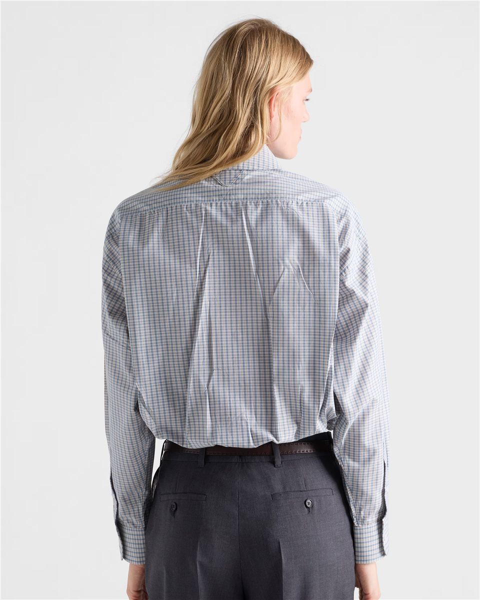 Madras fabric shirt-PRADA-Verso